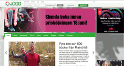 Desktop Screenshot of jogg.se